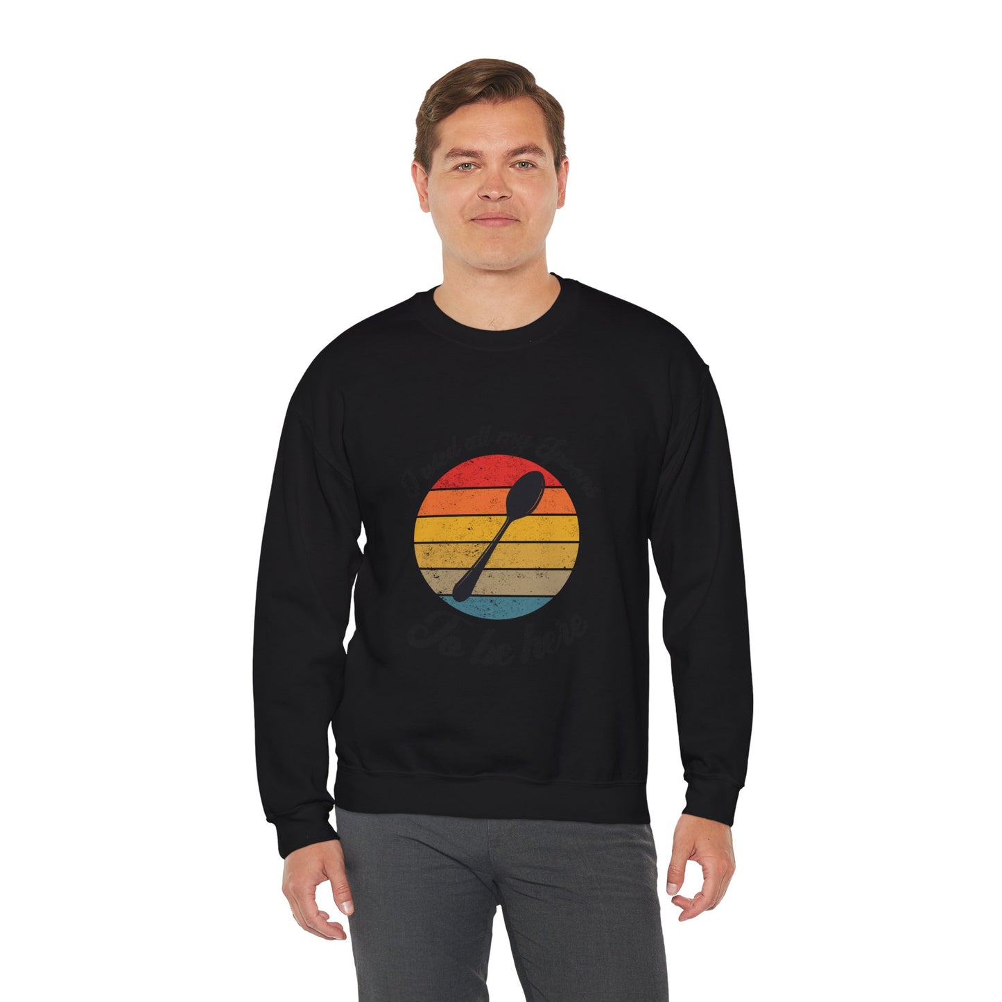 Funny spoon sweatshirt, I dont have the spoons to be here, Mental Health Unisex Sweatshirt