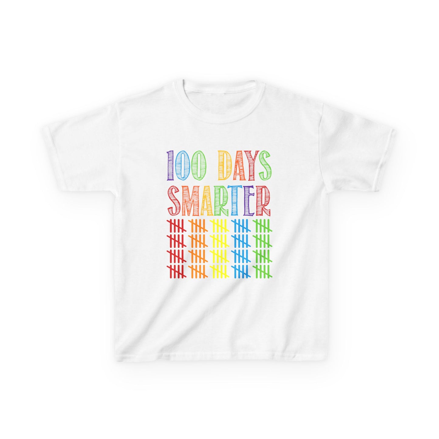 100 Days Smarter Shirt – Fun Kids 100th Day Celebration Tee