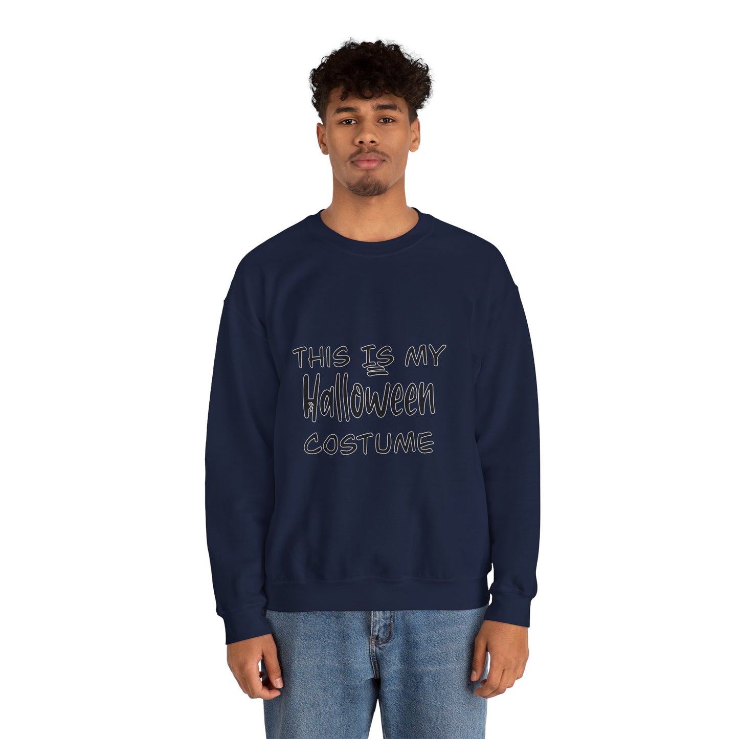 Halloween pullover Spooky Season, This is my costume, funny Halloween Tee, Retro Fall pullover, Unisex