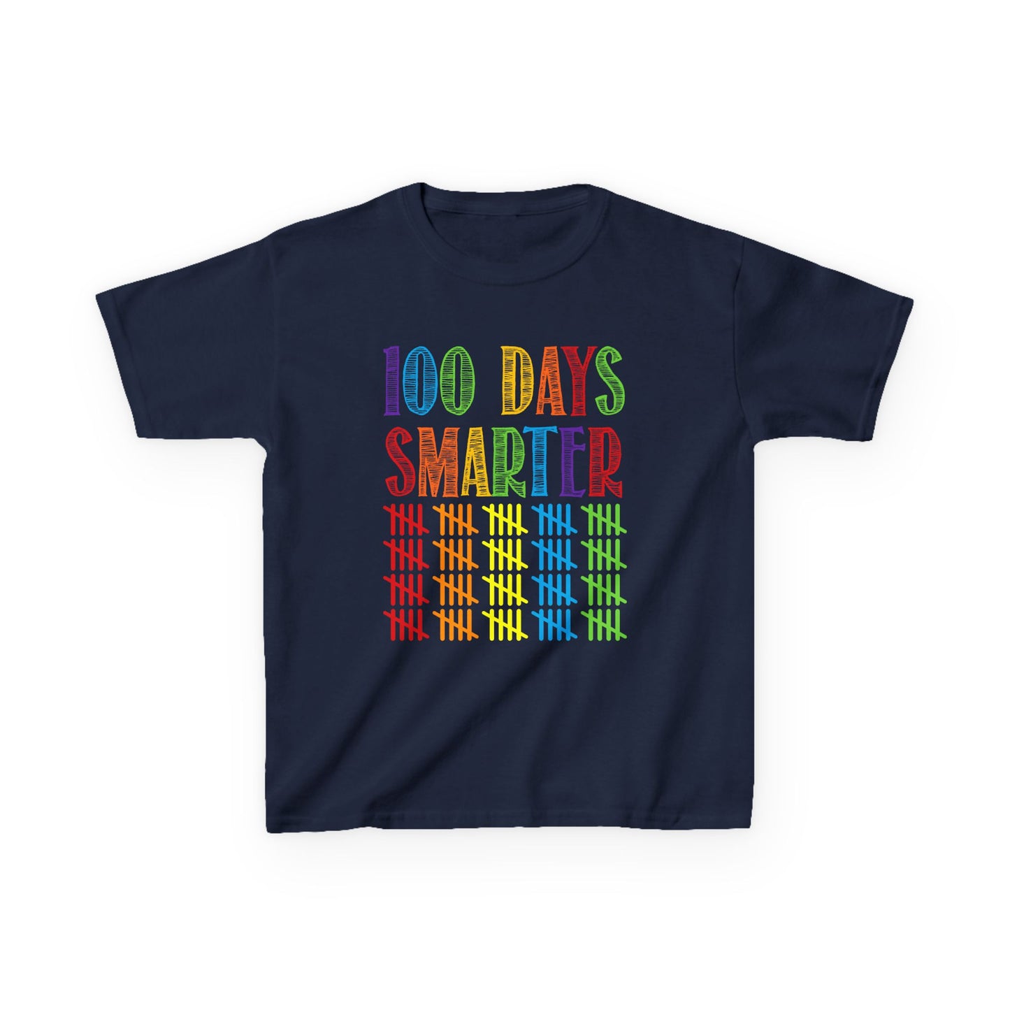 100 Days Smarter Shirt – Fun Kids 100th Day Celebration Tee