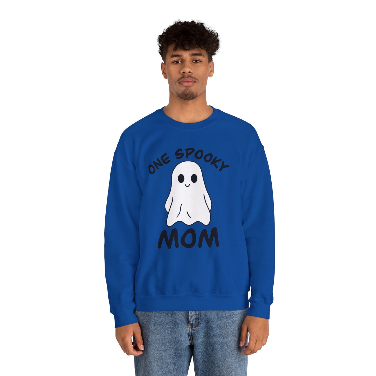 Halloween funny spooky Sweatshirt Gift For Halloween Moms, Cute Halloween shirt, Halloween Sweatshirt, Ghost Sweatshirt, cute ghost