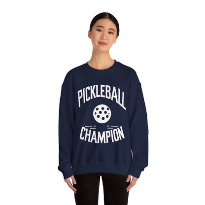 Sports Enthusiast Pickleball Champion Sweatshirt: Casual Wear for the Game Lover & Active Lifestyle