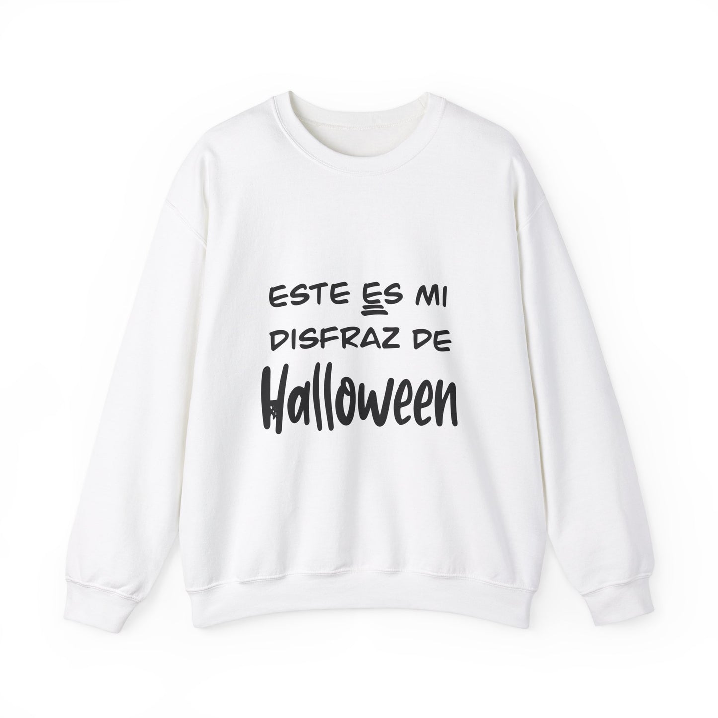 Latino Spooky spanglish Tee, Disfraz de Halloween camisa, Latina Mother, Dia de Muertos Regalo, Spanish Halloween Unisex Crewneck Sweatshirt