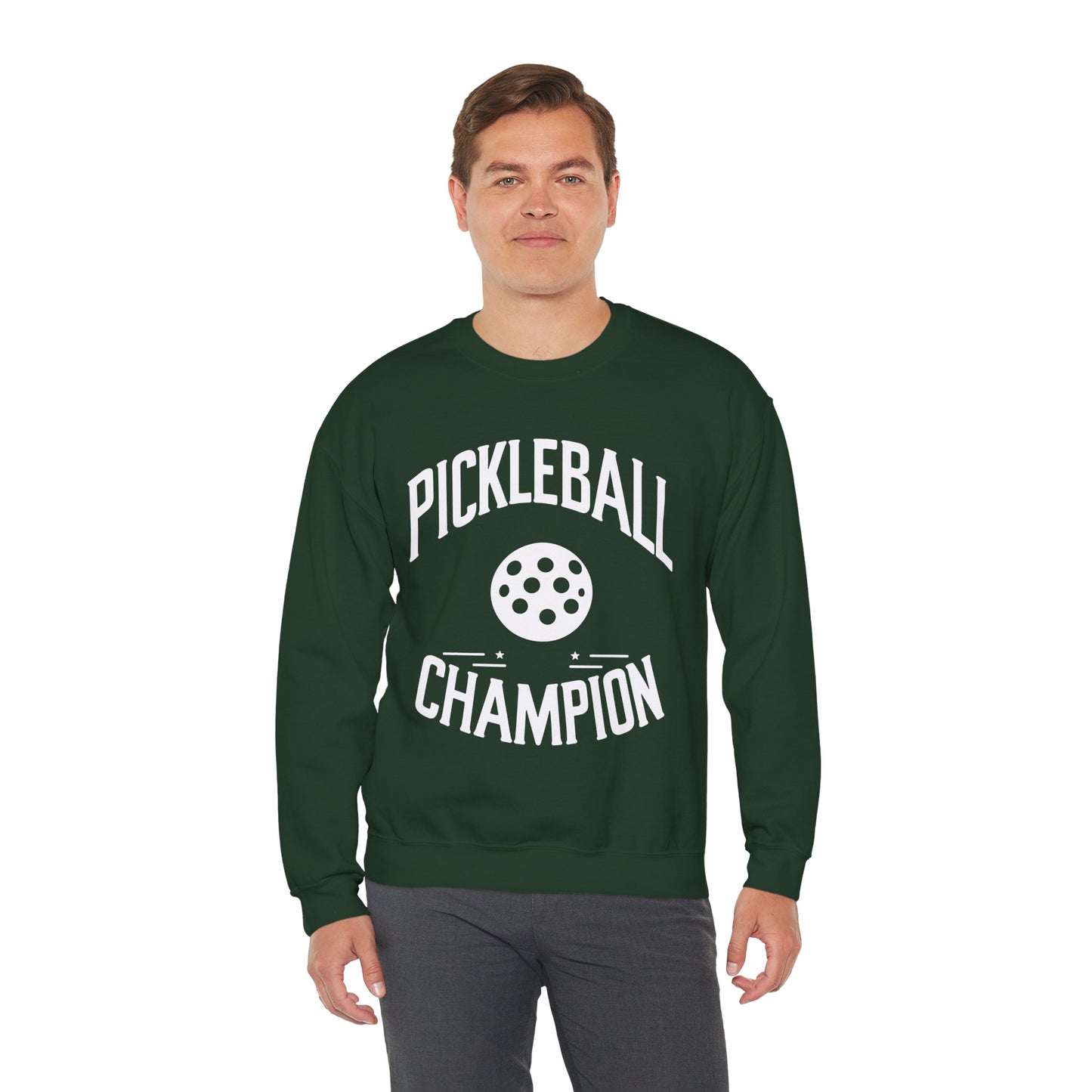 Sports Enthusiast Pickleball Champion Sweatshirt: Casual Wear for the Game Lover & Active Lifestyle