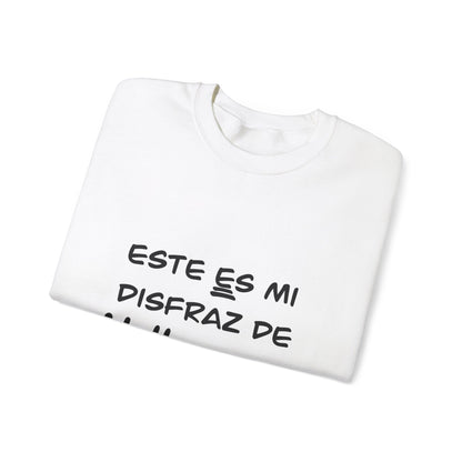 Latino Spooky spanglish Tee, Disfraz de Halloween camisa, Latina Mother, Dia de Muertos Regalo, Spanish Halloween Unisex Crewneck Sweatshirt