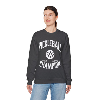 Sports Enthusiast Pickleball Champion Sweatshirt: Casual Wear for the Game Lover & Active Lifestyle