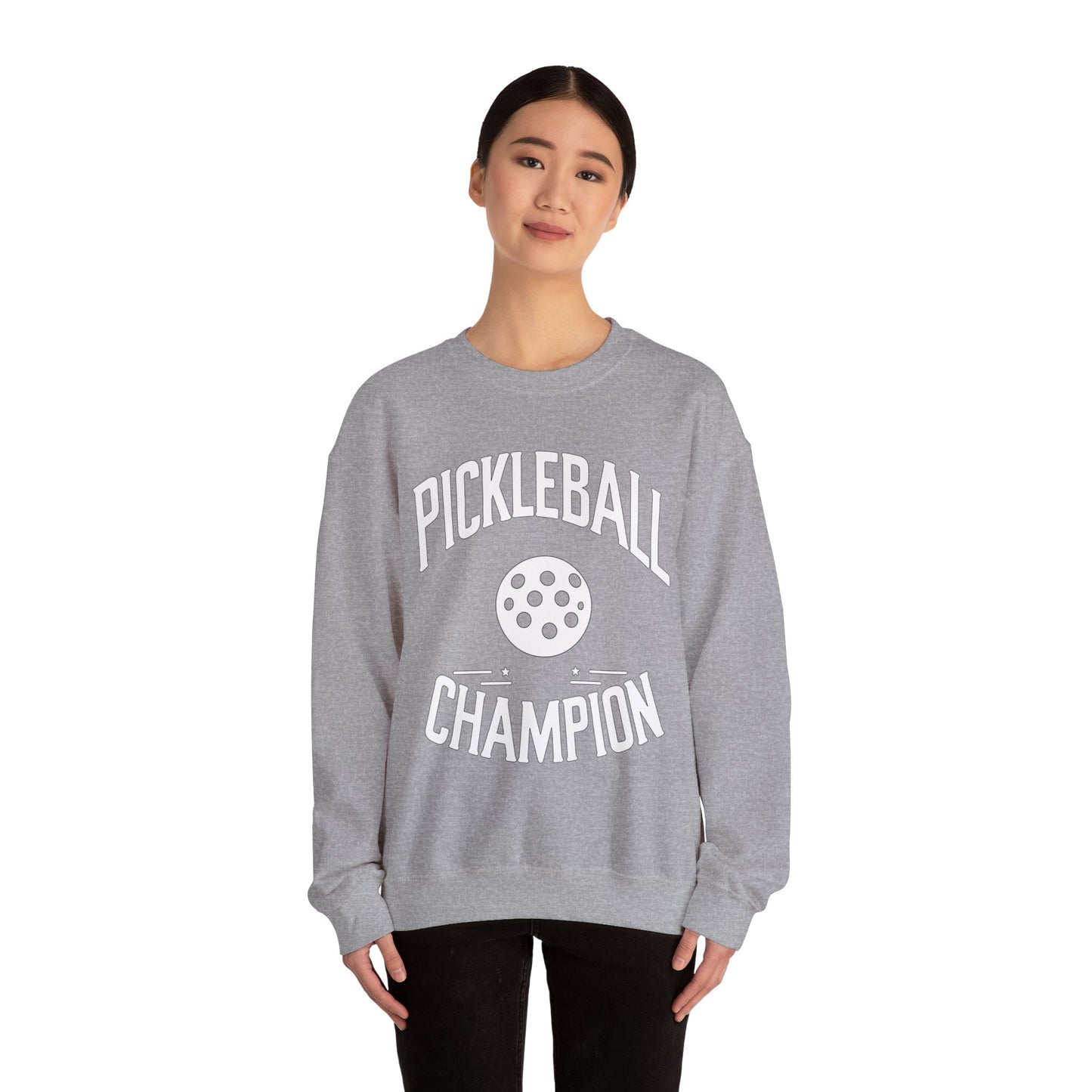 Sports Enthusiast Pickleball Champion Sweatshirt: Casual Wear for the Game Lover & Active Lifestyle