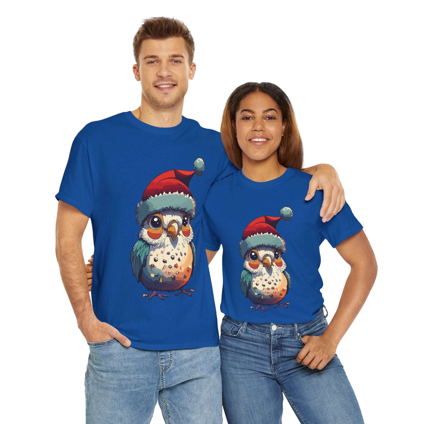 Cute bird Christmas Shirt, Animal Lover Gift Tee For Christmas, Christmas birdy Shirt, Christmas Tee For Bird Owner, Merry birdmas Shirt