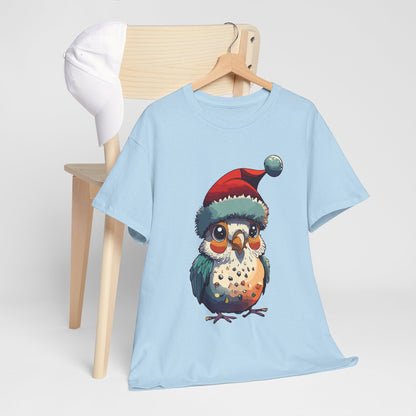 Cute bird Christmas Shirt, Animal Lover Gift Tee For Christmas, Christmas birdy Shirt, Christmas Tee For Bird Owner, Merry birdmas Shirt