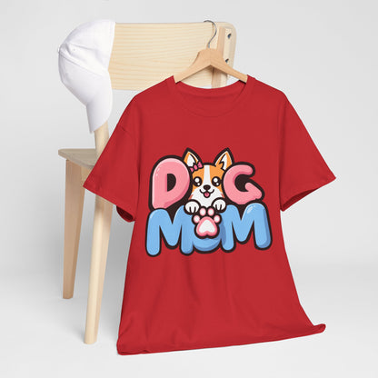 Customizable Corgi Dog Mom Tee - Choose Your Corgi, Pet Lover T-Shirt