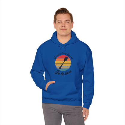 Humorous spoon theory hoodie, "I don't have enough spoons to be here hoodie" Empowering Stylish Comfort Apparel