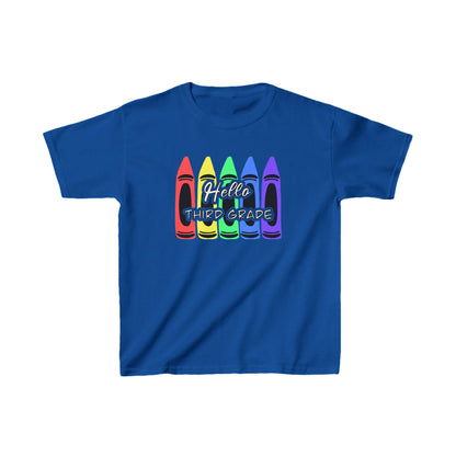 Hello Third Grade Shirt, Back To School Shirt, Hello First Grade Rainbow Shirt, First Grade Shirt, First Grade Teacher Shirt,1st Grade Shirt