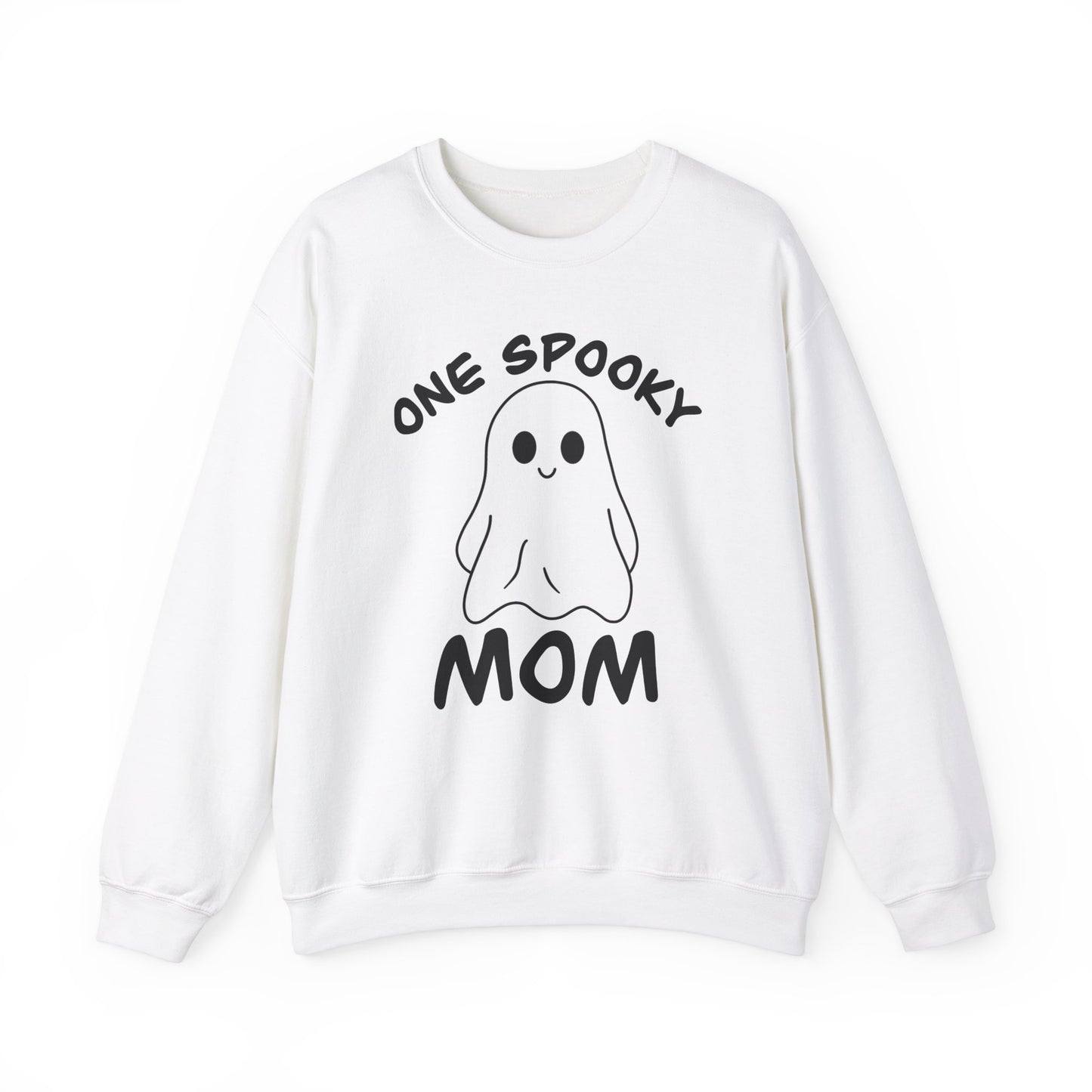 Halloween funny spooky Sweatshirt Gift For Halloween Moms, Cute Halloween shirt, Halloween Sweatshirt, Ghost Sweatshirt, cute ghost