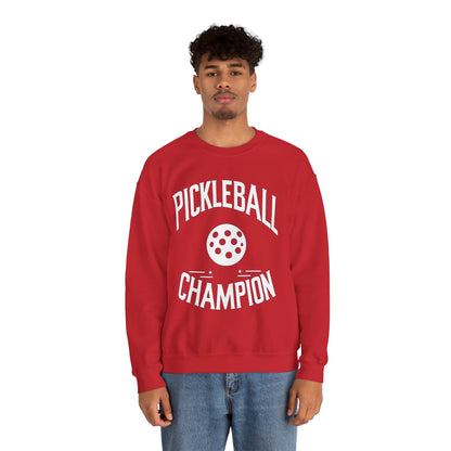 Sports Enthusiast Pickleball Champion Sweatshirt: Casual Wear for the Game Lover & Active Lifestyle