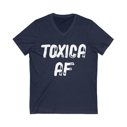 Toxica AF Women's short sleeve Shirt, Spanglish Espanol humorous Tee, Spanish Funny Tshirt, Bold Women's Statement, Edgy Feminist Accessory