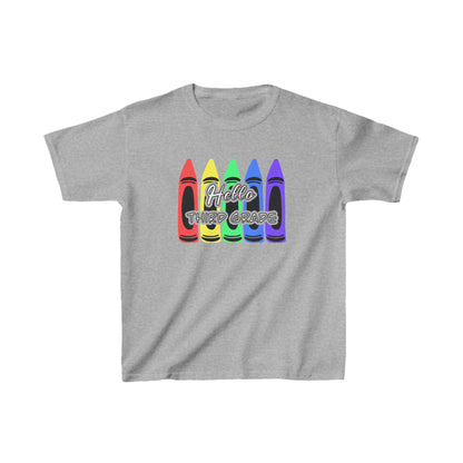 Hello Third Grade Shirt, Back To School Shirt, Hello First Grade Rainbow Shirt, First Grade Shirt, First Grade Teacher Shirt,1st Grade Shirt