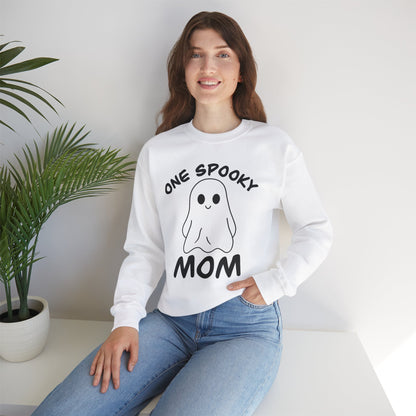 Halloween funny spooky Sweatshirt Gift For Halloween Moms, Cute Halloween shirt, Halloween Sweatshirt, Ghost Sweatshirt, cute ghost