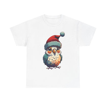 Cute bird Christmas Shirt, Animal Lover Gift Tee For Christmas, Christmas birdy Shirt, Christmas Tee For Bird Owner, Merry birdmas Shirt