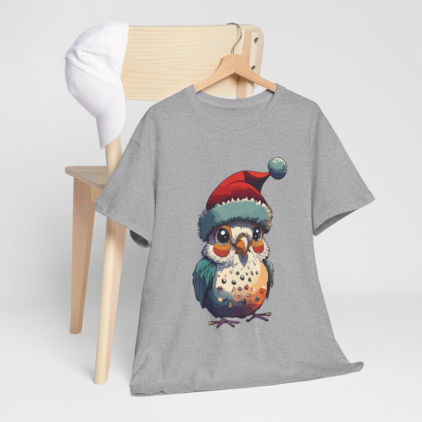 Cute bird Christmas Shirt, Animal Lover Gift Tee For Christmas, Christmas birdy Shirt, Christmas Tee For Bird Owner, Merry birdmas Shirt