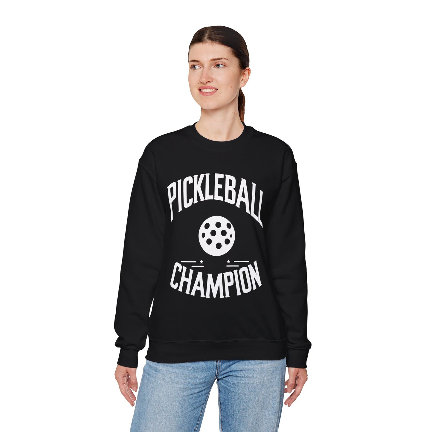 Sports Enthusiast Pickleball Champion Sweatshirt: Casual Wear for the Game Lover & Active Lifestyle