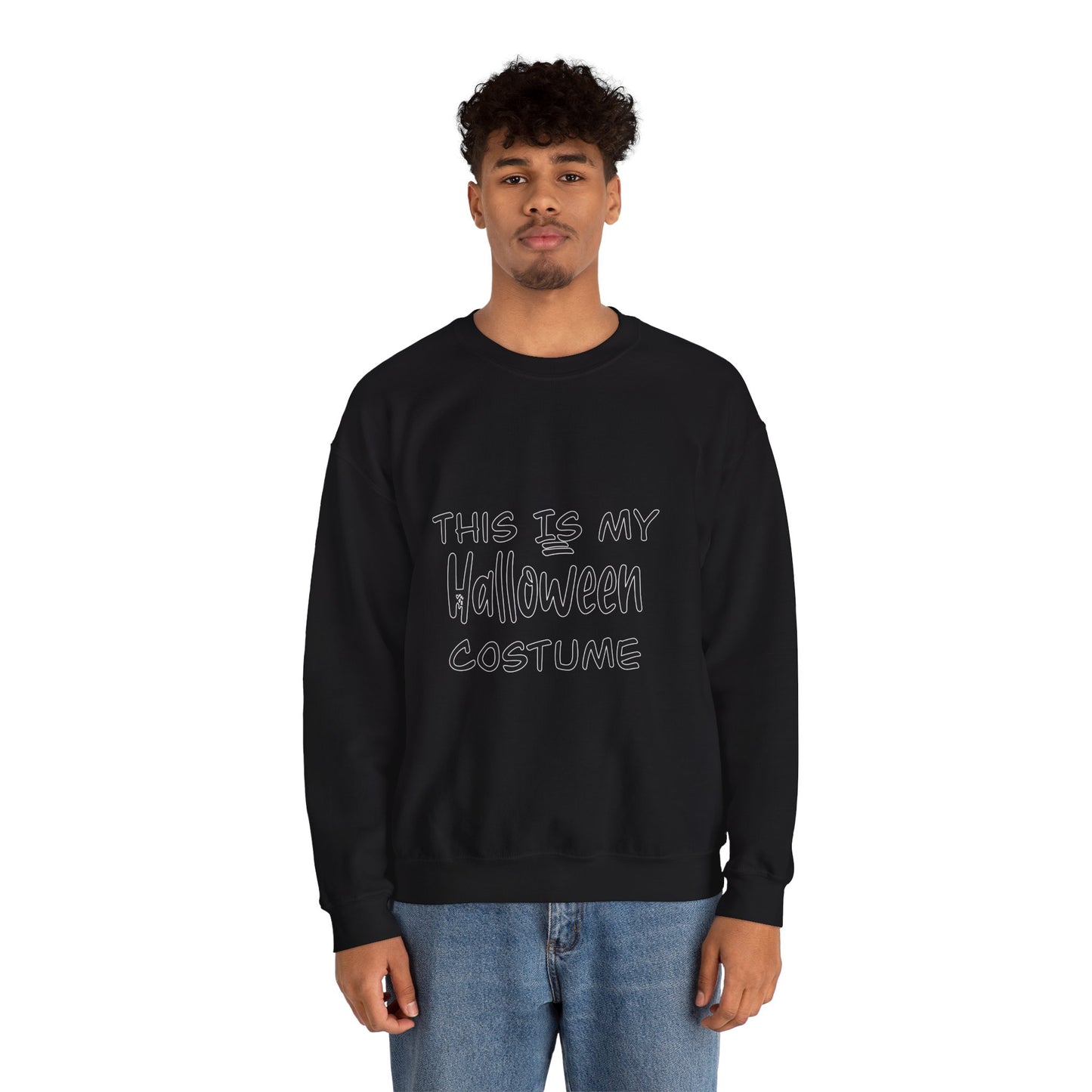 Halloween pullover Spooky Season, This is my costume, funny Halloween Tee, Retro Fall pullover,  Unisex