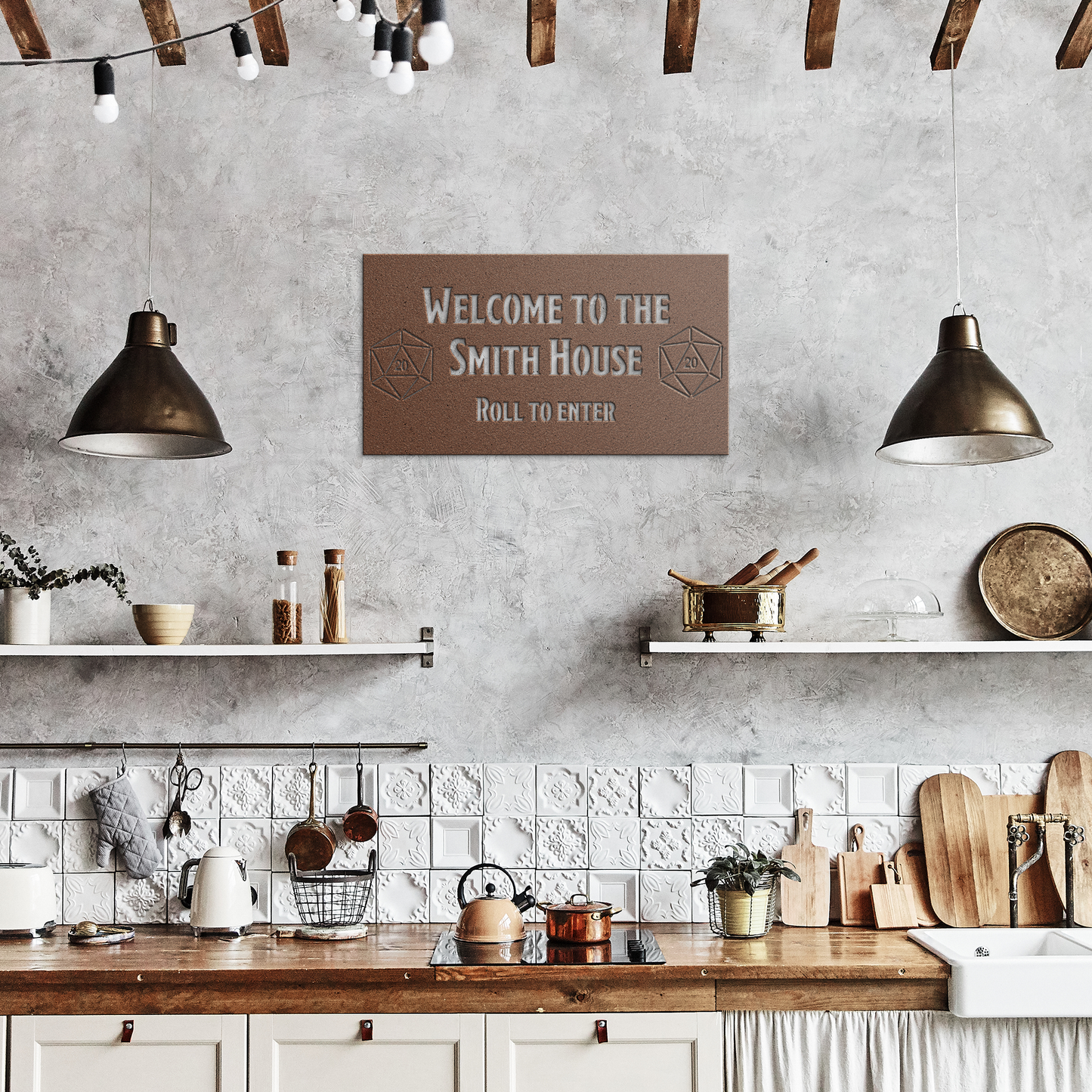 Customizable_DnD_Welcome_Metal_Sign_Copper_Rustic_Kitchen_Mockup.png