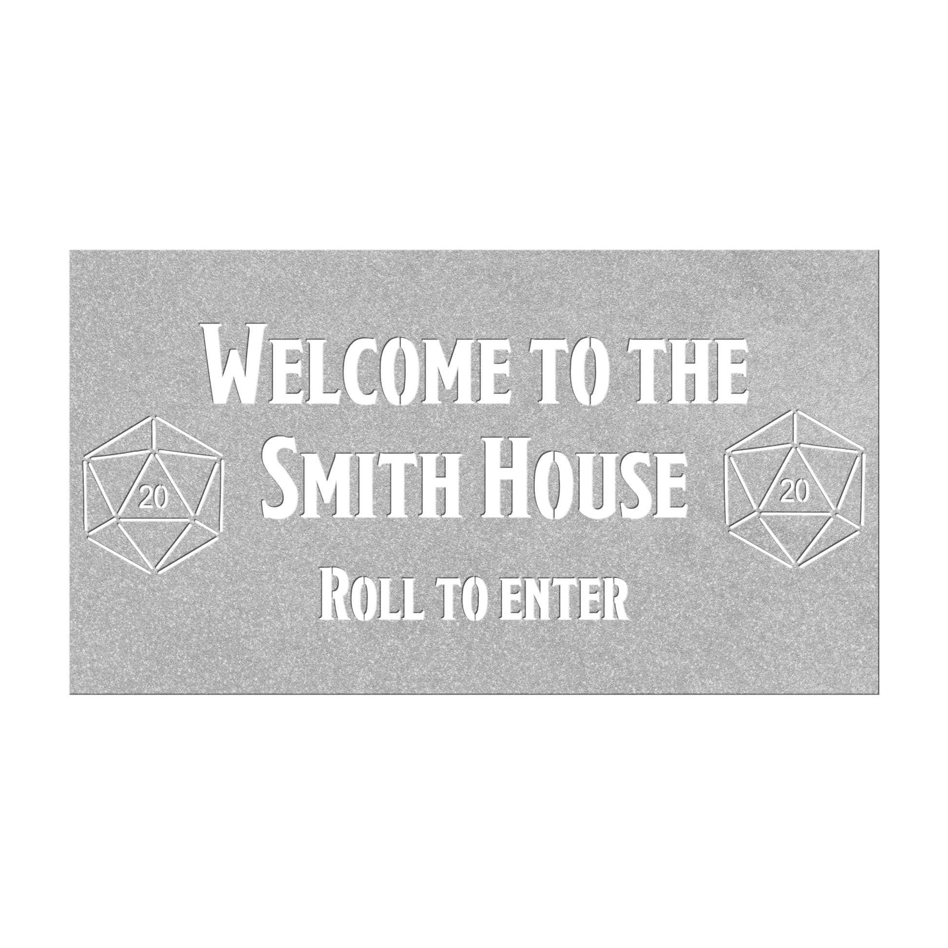 Customizable_DnD_Welcome_Metal_Sign_Silver_Transparent_Mockup.png